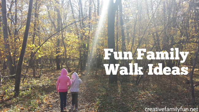 Family walks are a great way to get exercise and have fun together. Here are 10 fun walk ideas for families that will get you outside and having fun with your kids. Perfect for all ages..