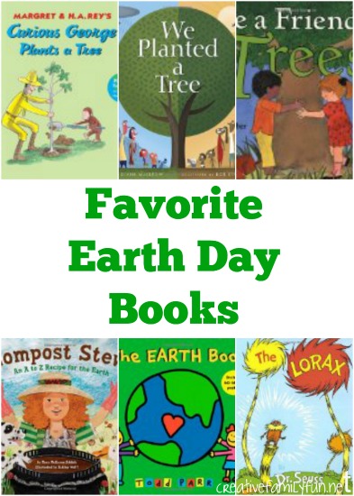 Favorite children's books for Earth Day.