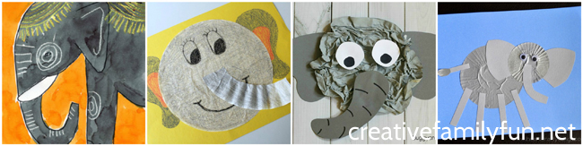 Fun Elephant Crafts for Kids - Creative Family Fun