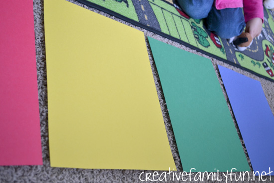 Learn all about colors with this fun and simple indoor color scavenger hunt for preschoolers and toddlers. It's easy to set up and perfect for a rainy day!