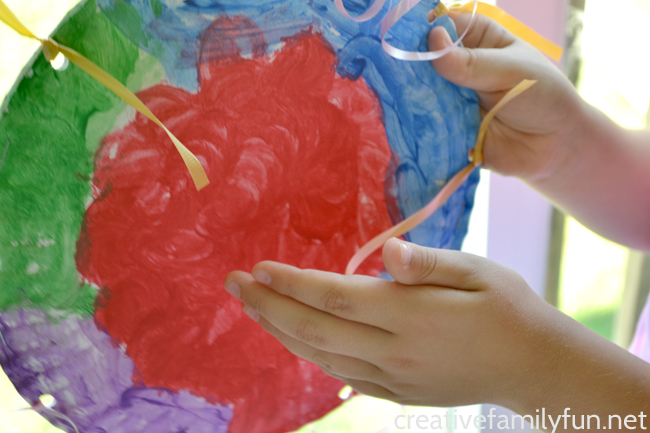 Make your own musical instrument with this fun classic kids craft, Paper Plate Tambourine. It's fun for preschoolers to make and play their own instrument.