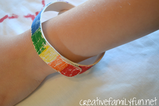 Combine science and art to create this fun STEAM activity for kids, craft stick bracelets. Do a simple science experiment to bend your craft sticks and then decorate your new bracelet.