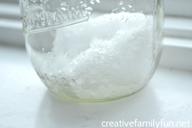 Practice making predictions and observations with this simple melting snow science experiment. It's perfect to do on a cold, snowy day!