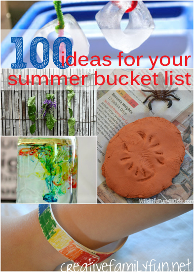 Have fun this summer with these 100 fun ideas for your summer bucket list for kids. You'll have so much fun with these awesome summer boredom busters. 