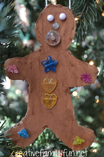 Make a fun Christmas-scented paint to use when you create a Scented Gingerbread Man Ornament. They're a great addition to your Christmas tree.