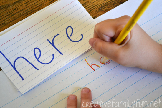 It's so easy to work on sight words at home. Try one of these low-prep and fun easy ways to practice sight words. Your kids will have so much fun learning at home.
