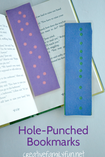 Exercise your fine motor skills when you make this fun hole-punched bookmark craft for kids. Personalize them with your favorite color combinations.