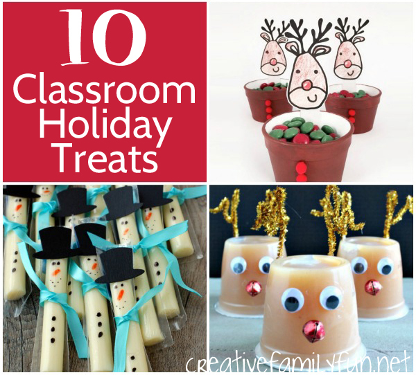 If you're planning a classroom party, you and the kids will love these 10 fun school-approved holiday classroom treats for Christmas parties.