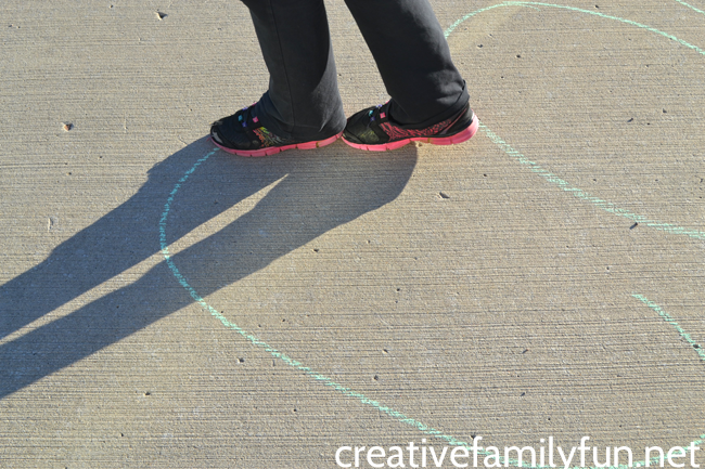 Go outside to learn when you practice this fun movement spelling idea: walk your words. It's a great idea for kids who need to move.