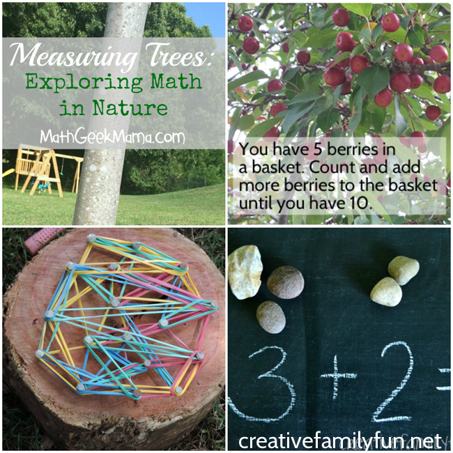 Stop summer slide and practice your math with some fun outdoor math games. They'll get you out in nature and get you moving while you practice math.