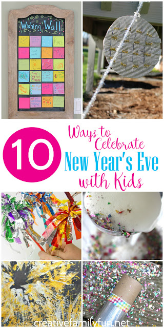 What are you doing on New Year's Eve? If you're spending time with your family, you'll love one of these fun ways to celebrate New Year's Eve with kids.
