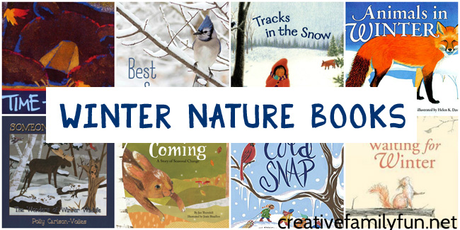 When the weather gets cold, grab some of these winter nature books for kids. They will definitely inspire you to get out and explore outside.