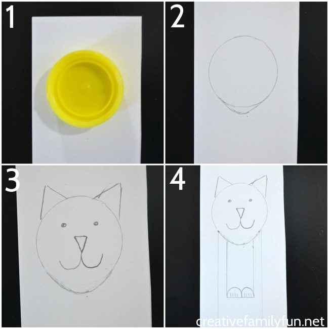 Mark the pages in your book with this cute tabby cat bookmark. It's easy to make when you follow these step-by-step instructions.