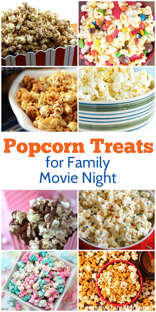 Make family movie night more special by making one of these sweet or savory popcorn treats. You'll definitely find one your whole family will love.