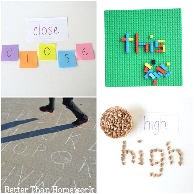 10 fun and hands-on ways to practice spelling words. Fun ways to prepare for spelling tests at home or in the classroom.