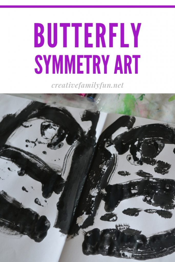 Explore the concepts of symmetry and warm and cool colors with this simple and fun Butterfly Symmetry Art project for kids.