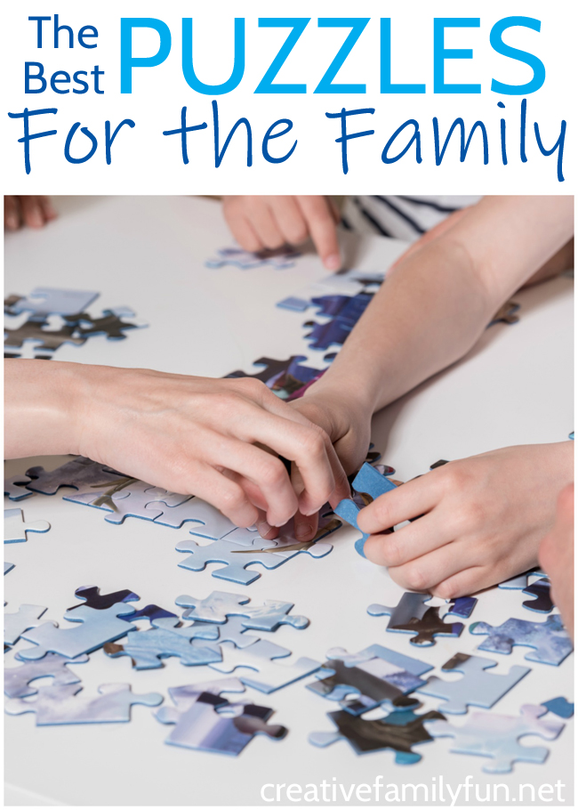 Enjoy the quality time the holidays bring by introducing a family jigsaw puzzle tradition. Find a list and assortment of great puzzles for the family here!