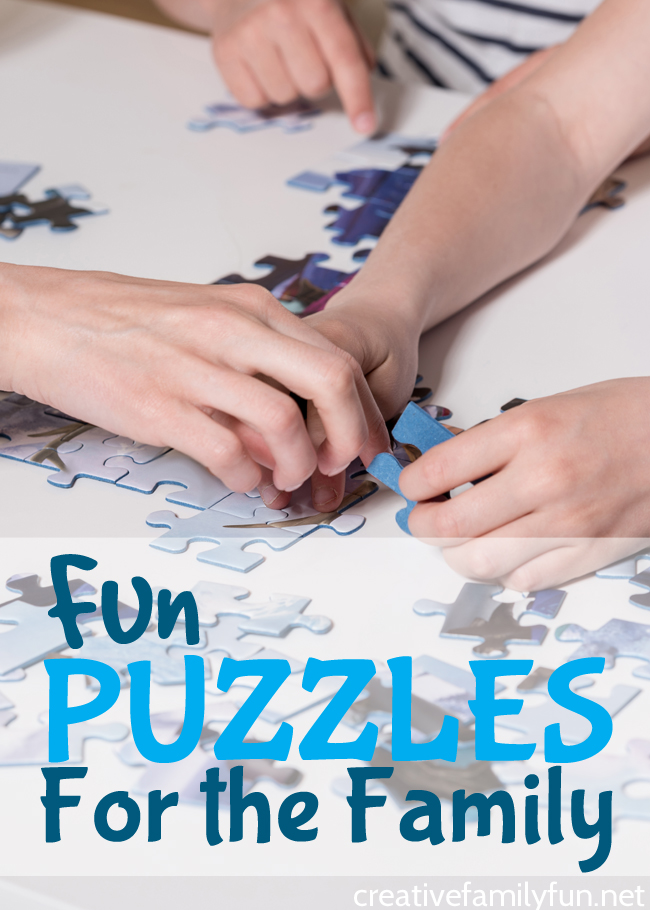 Enjoy the quality time the holidays bring by introducing a family jigsaw puzzle tradition. Find a list and assortment of great puzzles for the family here!