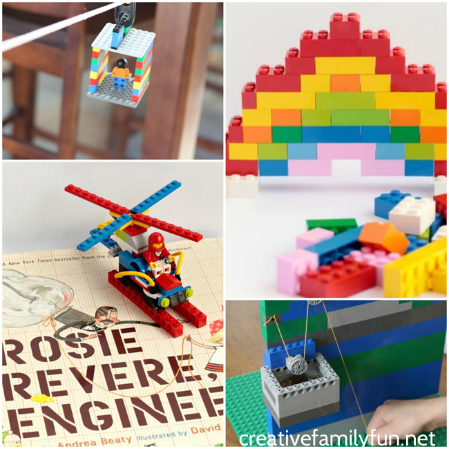Have fun building with these LEGO STEM Challenges for Kids. These fun engineering activities are fun anytime you're looking for a STEM activity.