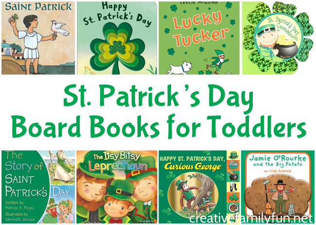 Add to your holiday library with these fun St. Patrick's Day board books for toddlers. They're great choices to curl up and read with your kids.
