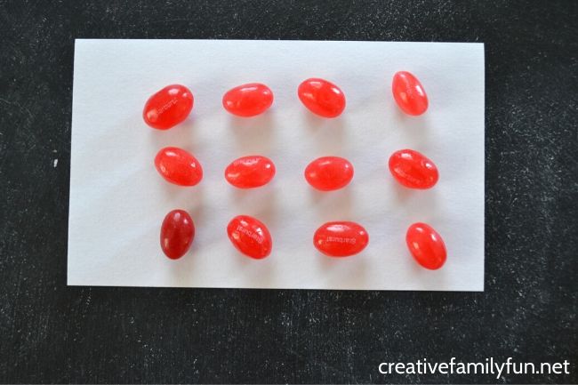 Jelly Bean Arrays - a fun way to learn about multiplication